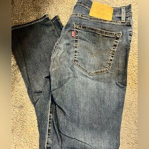 Levi's Dark Blue Straight Men's Jeans